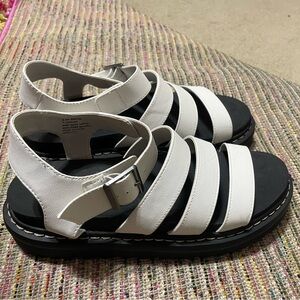 White Fisherman Sandals